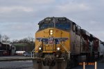 CN Grain Train in Centralia IL